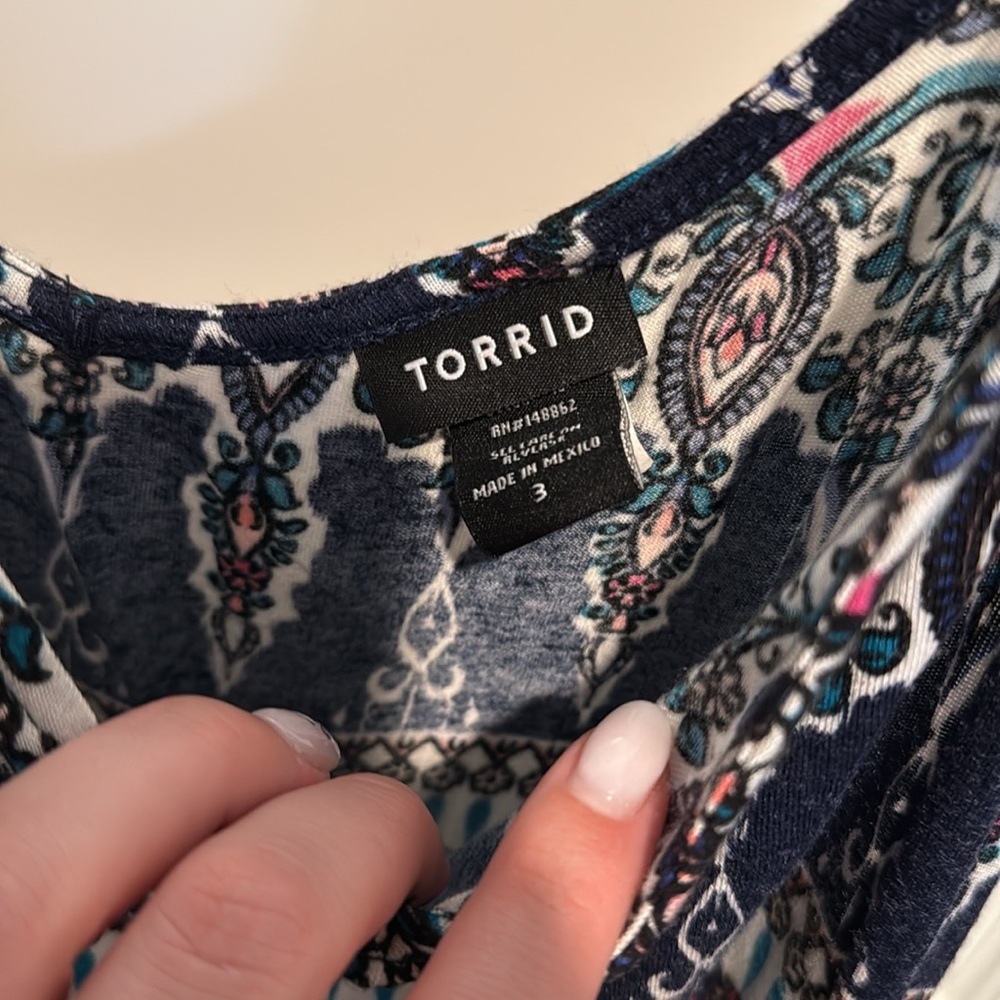 Torrid Multicolor Patterned Camisole - image 2